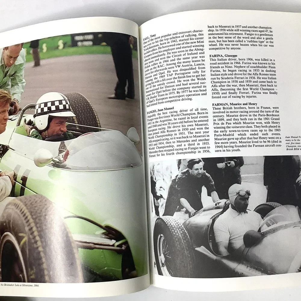 George Bishop The Concise Dictionary‎ Of Motorsport 1st Edition Bison 1979 HC DJ
